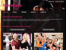 Tablet Screenshot of boogiecamp.com.au